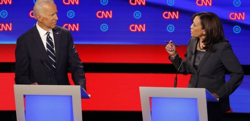 Primaire démocrate: Le débat tourne à la guerre civile, Joe Biden et Kamala Harris attaqués de toutes parts
