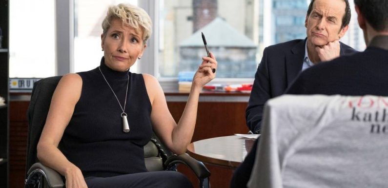 VIDEO. « Late Night » : Emma Thompson, droite dans ses bottes et dans son humour