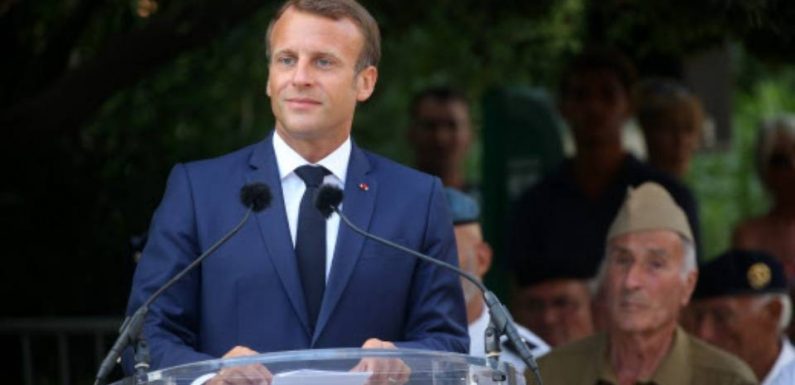 A Bormes-les-Mimosas, Emmanuel Macron lance un appel à la «réconciliation» des Françaises et des Français