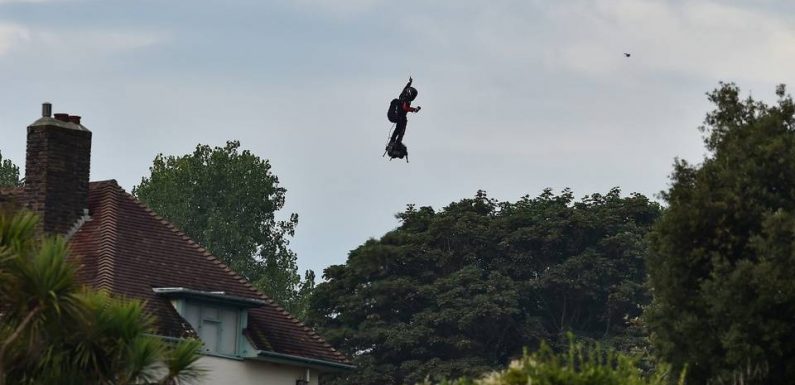 Traversée de la Manche en Flyboard: Cette fois, c’est fait, Franky Zapata a réussi son pari fou