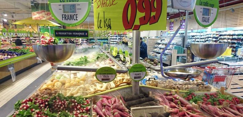 Alimentation : Les prix des légumes augmentent toujours plus, ceux des fruits baissent
