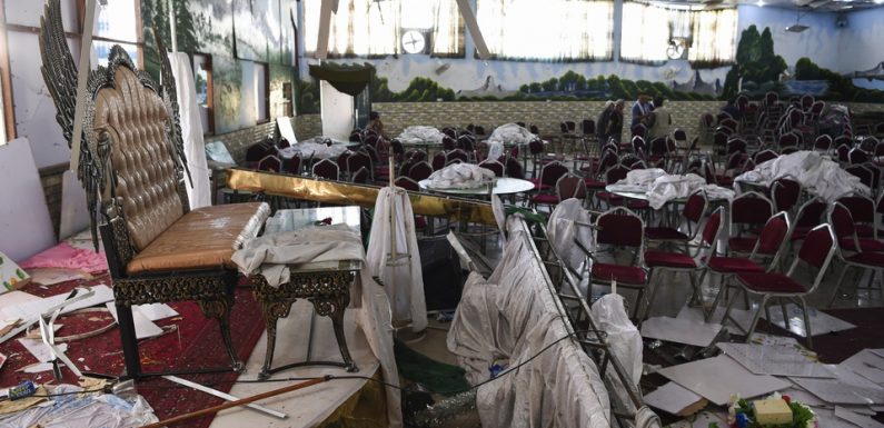 Afghanistan: Un attentat lors d’un mariage à Kaboul fait 63 morts