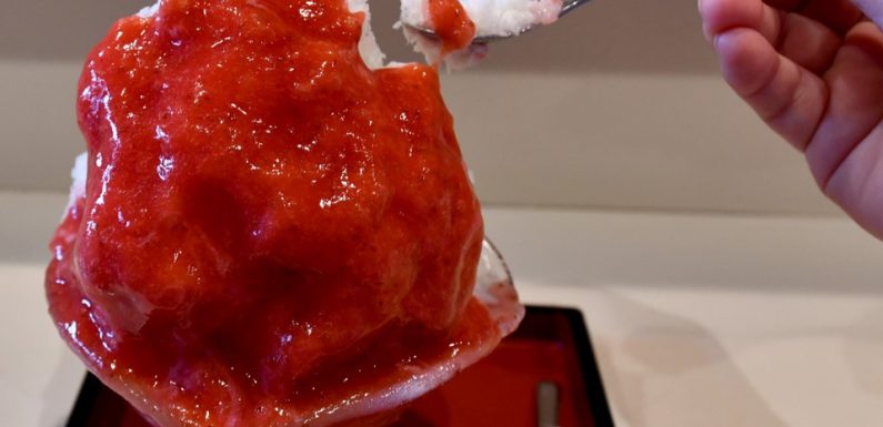 Japon: Les producteurs de glace naturelle sauvés par un dessert tendance