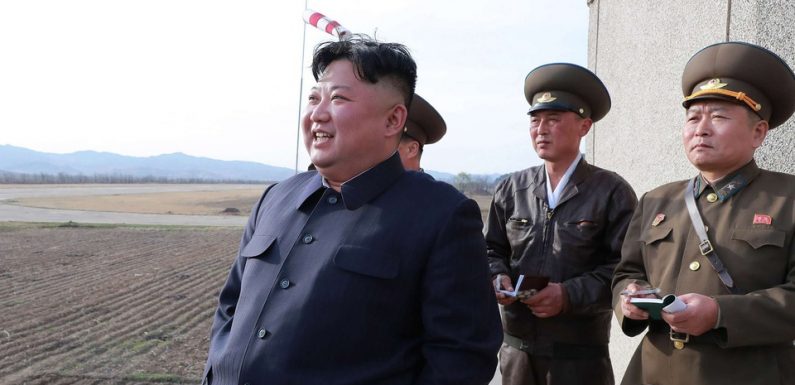 Corée du Nord: Kim Jong-un a supervisé des tirs de fusées de «gros calibre»