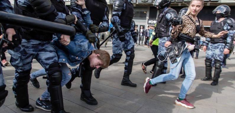 Russie: Les arrestations à Moscou «violent» les obligations internationales, selon Berlin