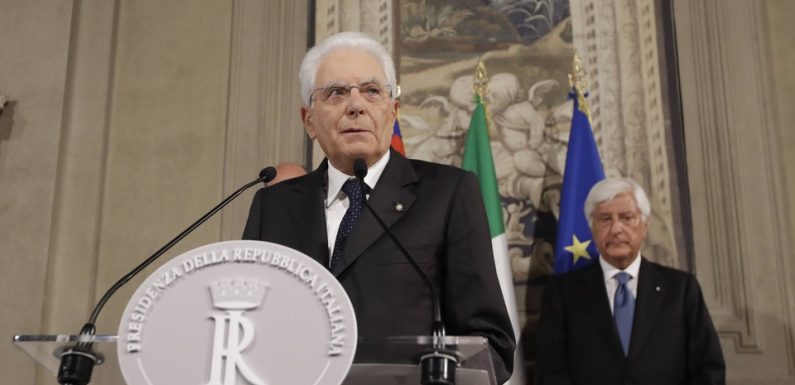Italie : Le président accorde un délai jusqu’à mardi aux partis pour former une nouvelle majorité