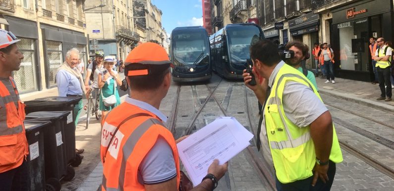 Bordeaux: On a suivi les premiers essais du tramway sur la future ligne D du réseau