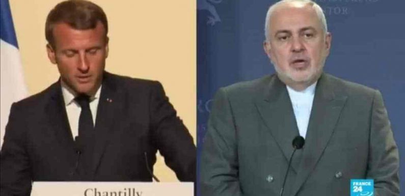 Macron reçoit le très controversé ministre iranien, Mohammad Javad Zarif