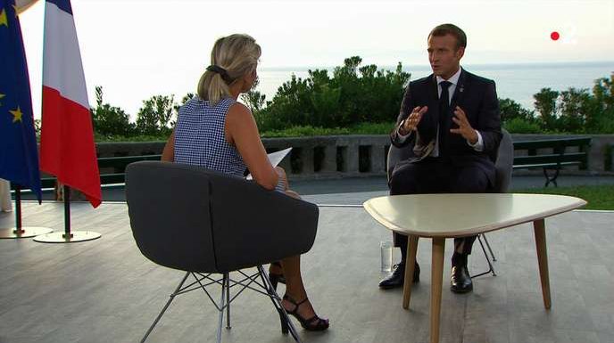 G7 : ce qu’il faut retenir de l’interview d’Emmanuel Macron