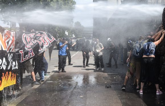 Removing portraits and throwing manure — French activists’ new anti-Macron tactics