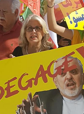 La protestation des Iraniens contre Javad Zarif de Paris prend de l’ampleur