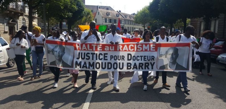 Strasbourg : 150 personnes marchent contre le racisme en mémoire de Mamoudou Barry
