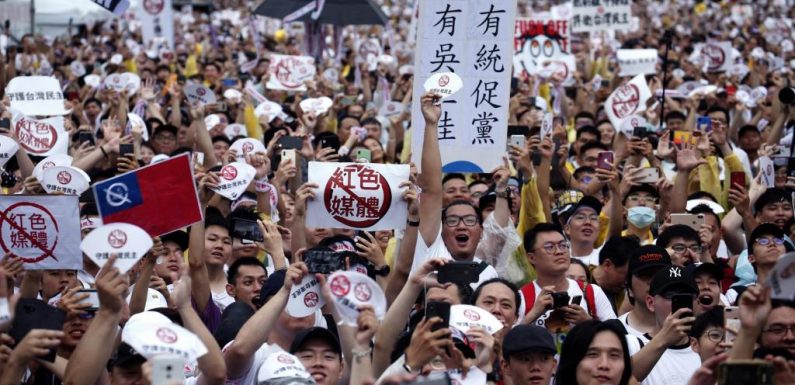 Taïwan: manifestations pro-démocratie sur l’île en solidarité avec Hong Kong