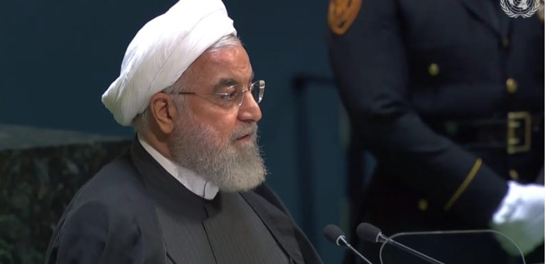 Discours de Rohani à l’ONU : l’Iran dit « non » à toute négociation sous la pression de sanctions