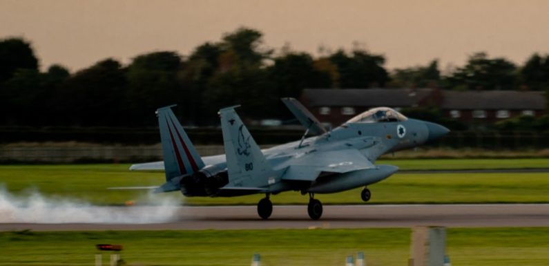 In First, Israeli Air Force Sends Jets to Britain for Joint Exercise
