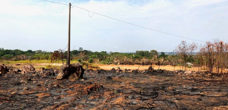 Le rituel du feu en Amazonie