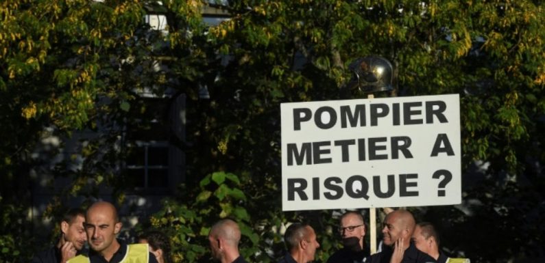 Déçus par le discours de Castaner, les pompiers en appellent à Macron