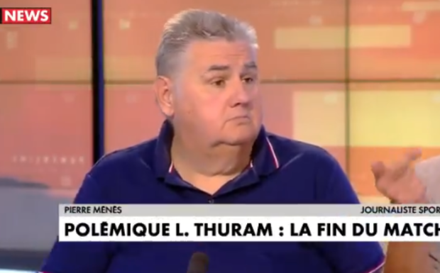 « Pierre Ménès dérape en parlant du racisme anti-blanc dans le football français » selon ‘La Dépêche’