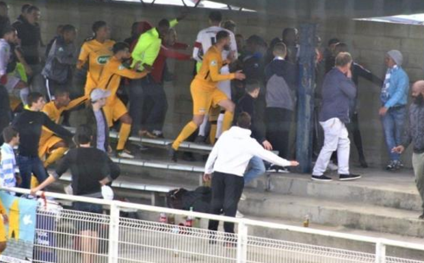 Colombes (92) : bagarre générale lors d’un match du 4e tour de Coupe de France de football