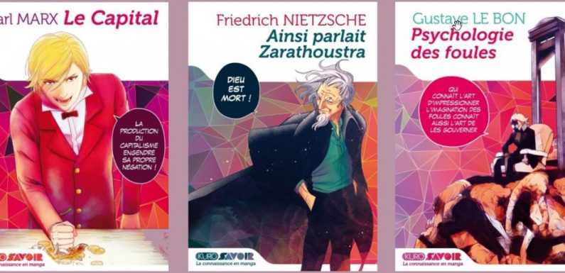 De Karl Marx à Friedrich Nietzche, la philosophie en manga