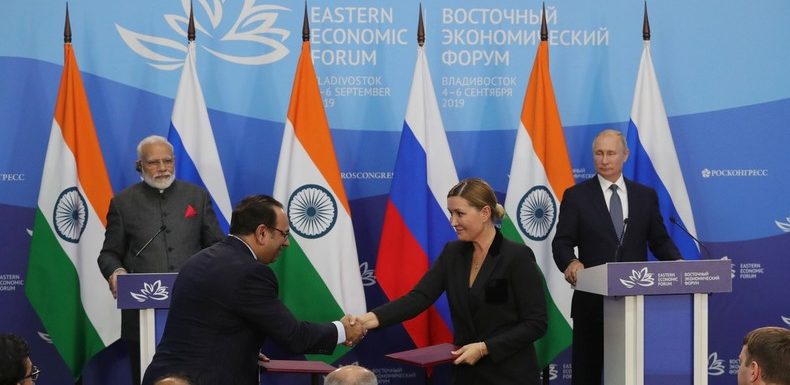 Au forum de Vladivostok, la Russie et l’Inde annoncent le renforcement de leur coopération