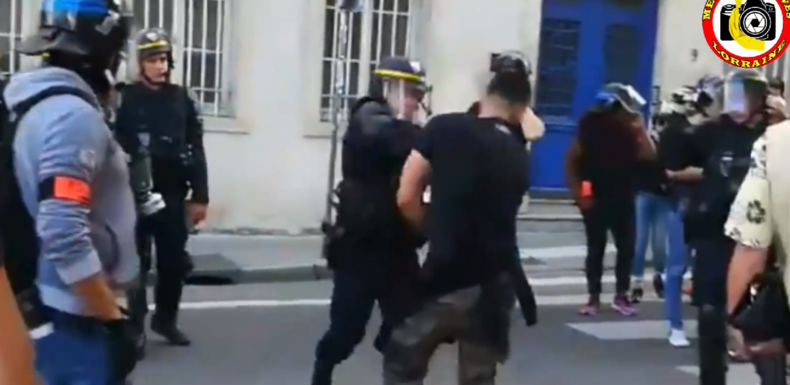 Acte 44 des Gilets jaunes : l’IGPN saisie après la vidéo d’un homme matraqué au visage à Nancy