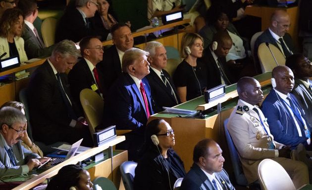 Trump est resté dix minutes au sommet de l’ONU sur le climat