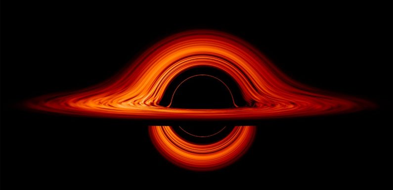 Une animation fascinante de la NASA montre comment un trou noir situé non loin de la Terre déformerait l’espace-temps