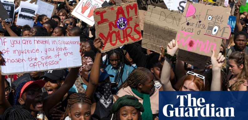 Thousands protest in South Africa over rising violence against women