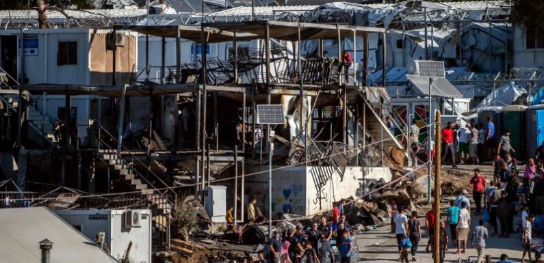 Grèce : situation « tragique » dans le camp de réfugiés de Moria, selon le HCR