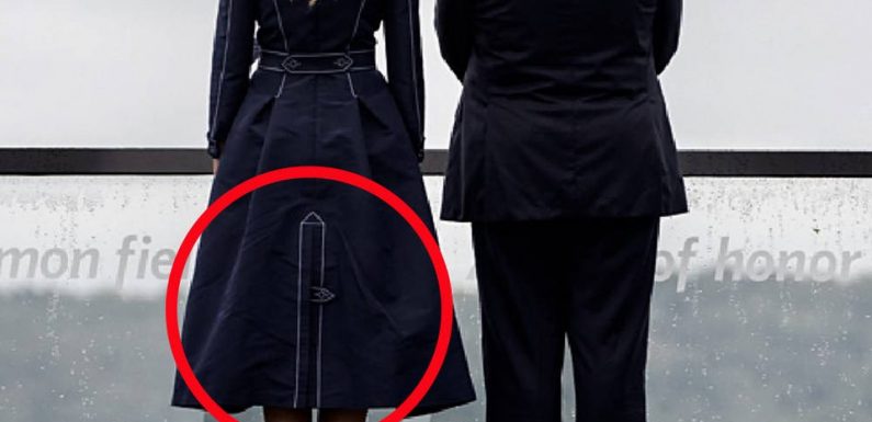 Le manteau porté par Melania Trump, le jour de la commémoration du 11-Septembre, crée la polémique