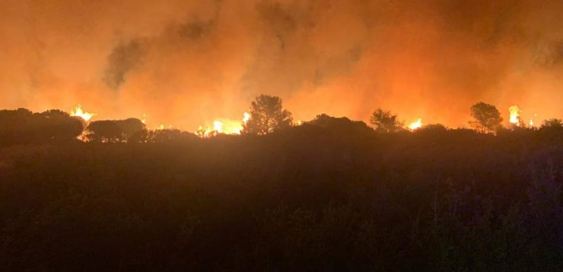 Montpellier : Violent incendie en marge d’une rave party sauvage