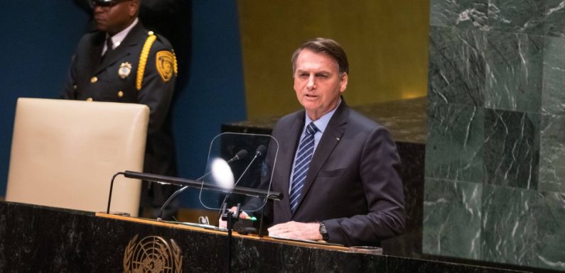 A l’Onu, Jair Bolsonaro défend sa souveraineté sur l’Amazonie