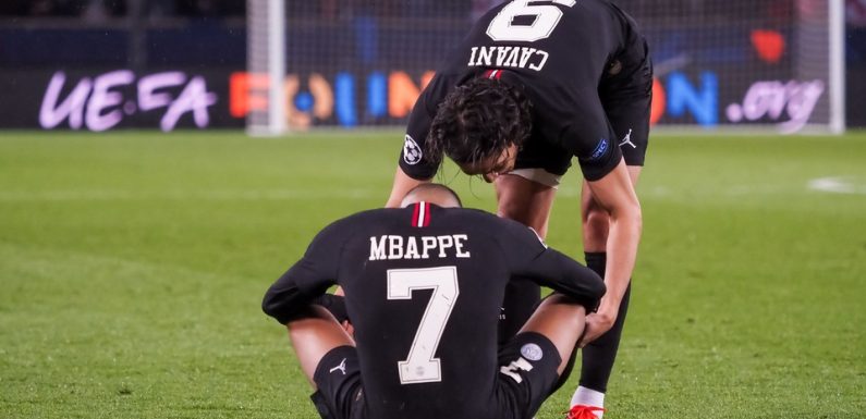 PSG-Real Madrid: On s’y attendait… Ni Cavani ni Mbappé ne sont rétablis pour le choc