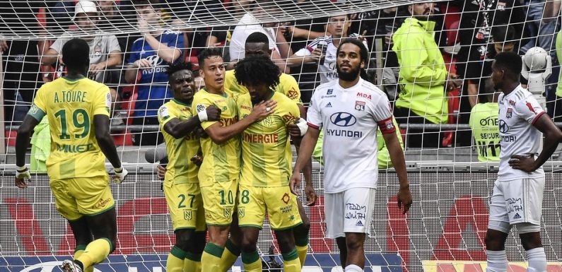 OL – FC Nantes: Lyon s’enfonce dans la crise… Un but contre son camp gag de Marçal envoie les Nantais en tête de la Ligue 1 (0-1)