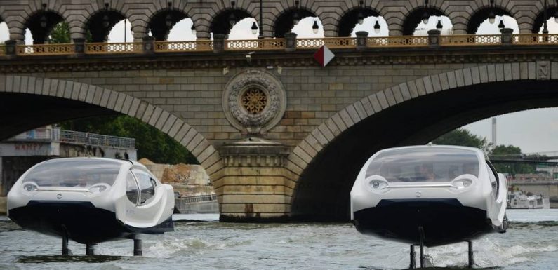 Paris : Une expérimentation grandeur nature sur la Seine pour les SeaBubbles