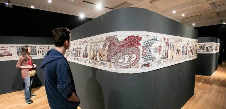 A Bayeux, une tapisserie tisse l&rsquo;histoire de « Game of Thrones »