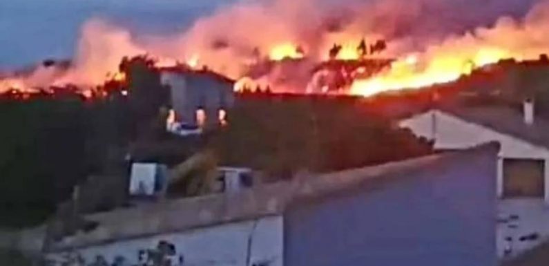 Nîmes : De nombreuses habitations menacées par un nouveau départ de feu