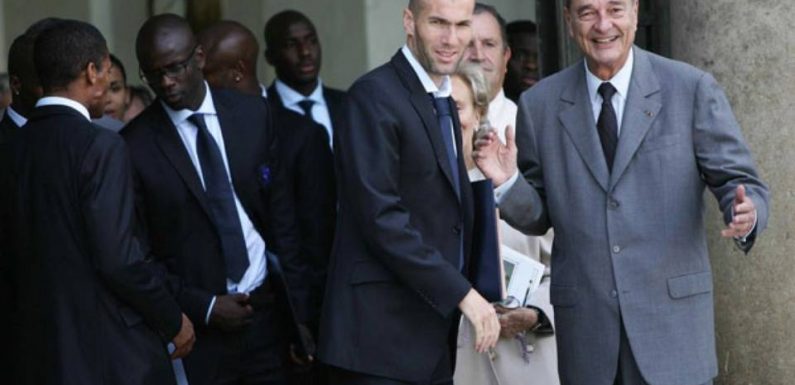 Mort de Jacques Chirac : « Je garde un très bon souvenir de lui », Zidane triste rend hommage à l’ancien président de la République