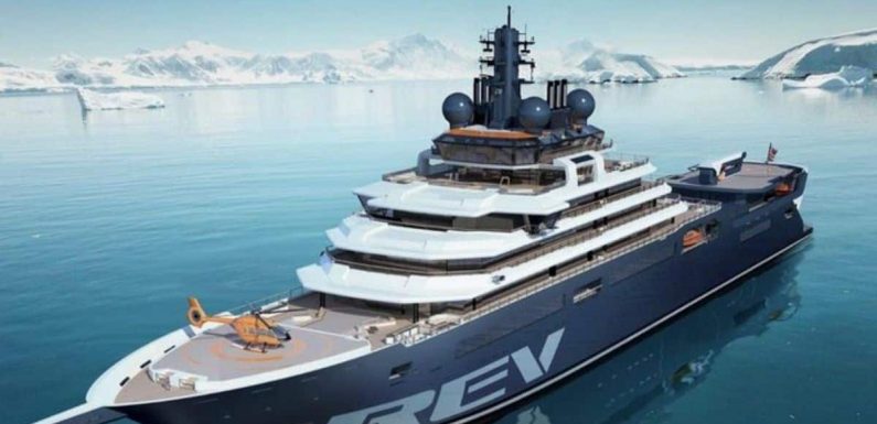 REV Ocean : le plus grand yacht du monde, servira à dépolluer les océans