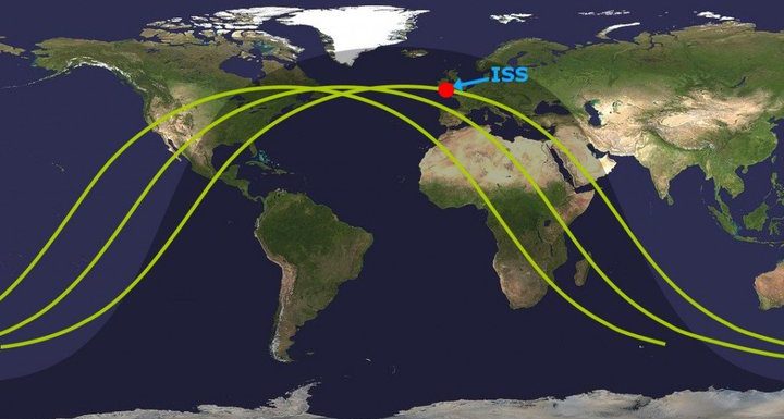 Why Do Satellites’ Orbits Look Like A Sinusoidal Wave On The World Map?