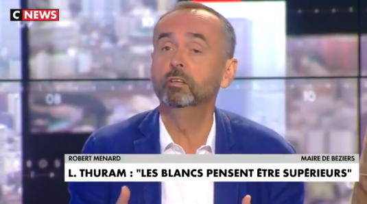 Robert Ménard : « J’attends que les chapelles, dont le fond de commerce consiste à pourchasser certains propos, poursuivent Lilian Thuram pour lui demander des comptes. »