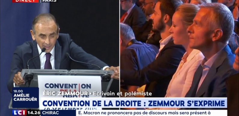 Convention de la droite : le discours d’Eric Zemmour dans son intégralité