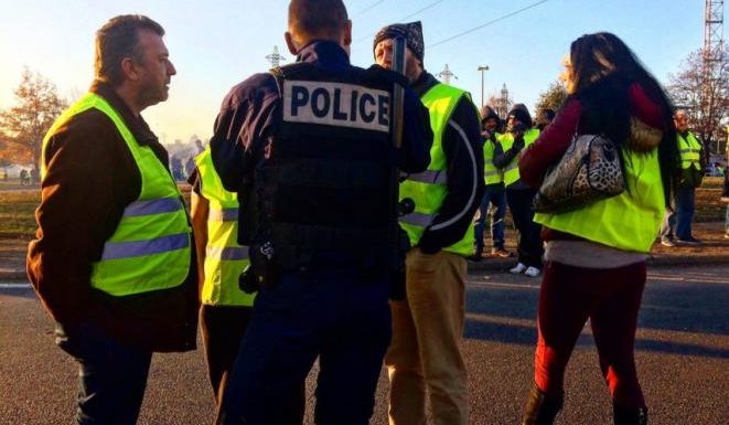 Policiers/Gilets Jaunes même combat, appel à faire cause commune.