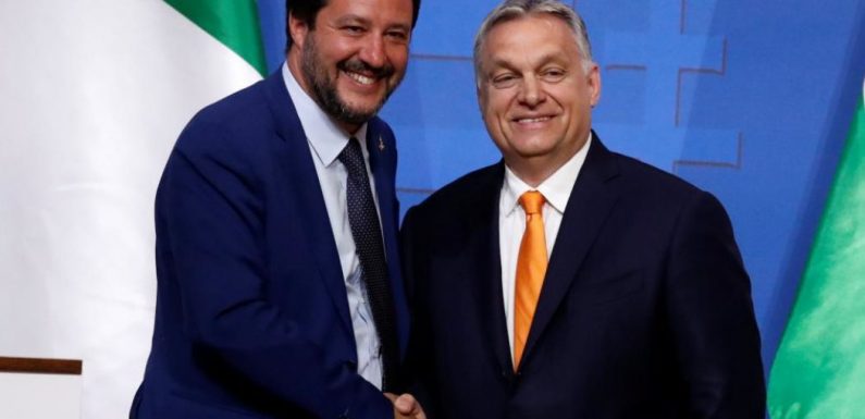 Orban à Salvini : “Nous n’oublierons jamais que vous avez été le tout premier dirigeant d’Europe occidentale à mettre un terme à l’afflux d’immigrants clandestins en Europe”