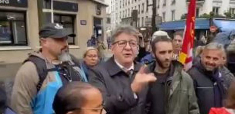 POLITIQUE Mélenchon traite les policiers de « barbares » et demande la protection des gendarmes