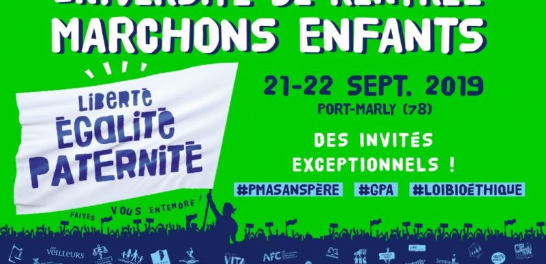 L’Université de rentrée de Marchons Enfants ! aura lieu dans les Yvelines, près de Versailles