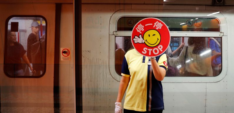 Hong Kong students boycott classes after weekend of violence