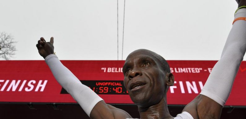Le Kényan Eliud Kipchoge est le premier à faire un marathon en moins de 2 heures