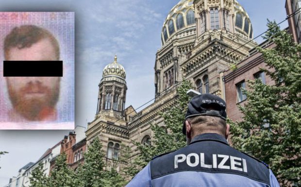 Berlin : remise en liberté de Mohamad M. qui avait essayé d’entrer armé d’un couteau dans une synagogue, « il ne voulait blesser personne, mais seulement menacer »